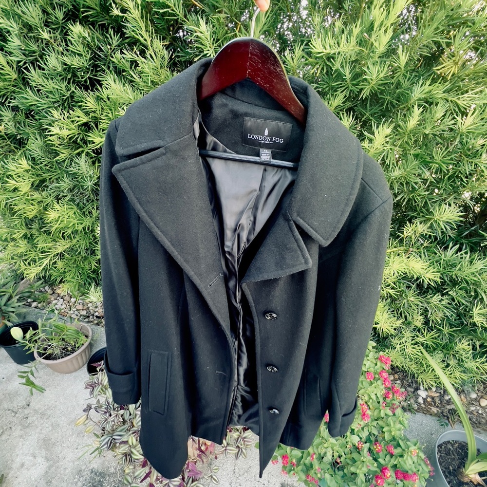 London Fog Wool/Polyester Jacket - XL